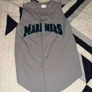 Y2K  Seattle Mariners Edgar Martinez 11 Teamwork Apparel sleeveless jersey
